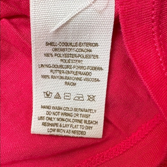 Free People wild thing red mini dress lace crochet knit longsleeve Medium M - Picture 9 of 9